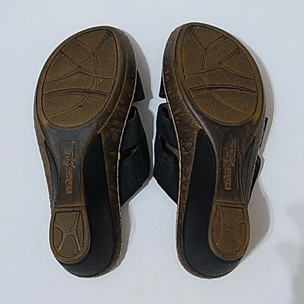 Natural Soul Hartier Wedge Sandals